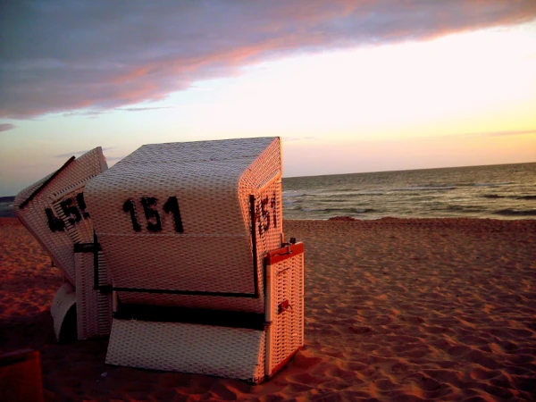 Strandkörbe auf Sylt